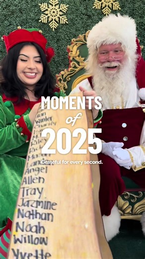 #2025recap Happy New Year and thank you for awsome 2025! Continuing adding new names and adding fun videos all year long! #2026 #positivity #santaclaus #happynewyear