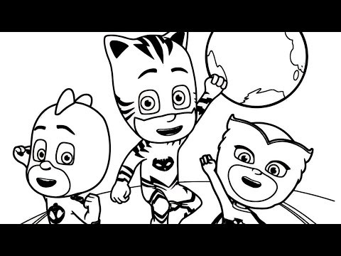 PJ Masks Drawing, Painting and Coloring for Kids, Childrens, 235