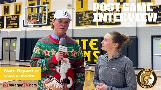 Merry Christmas Everyone! If you’re in the Christmas spirit like Nate… you need to watch this one. 🎄🏀 Senior Nate Bryant breaks down a HUGE night for the Canute Trojans after taking down Duke, the No. 3 team in Class B. Big plays, big energy, and a win that deserves a second watch. Nate gives you the rundown… but trust us, you’ve gotta see the game for yourself. 👀🔥 🎥 Watch the full replay and catch all of Canute’s games this season on ParagonTV.com Christmas sweater optional. Rewatching thi