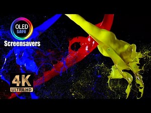 Liquid Colors Abstract - 11 Hours - 4K - OLED Safe