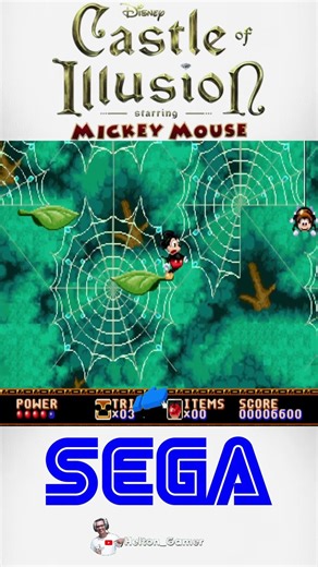 Castle of Illusion Starring Mickey Mouse #retrogaming