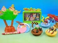 2014 ANGRY BIRDS GO! and STELLA FULL SET OF 6 BURGER KING COLLECTION FIGURES VIDEO REVIEW