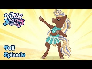 Time for a Wild Race! | One Horse Town 🏇 Full Episode 🐴 Wild Manes | Ep. 14 | Horse Cartoon