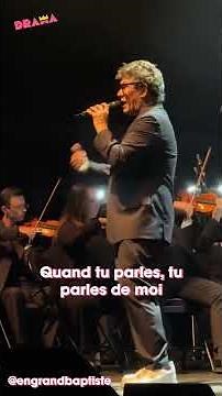 Marc Lavoine toujours impressionnant en concert ! 🤩