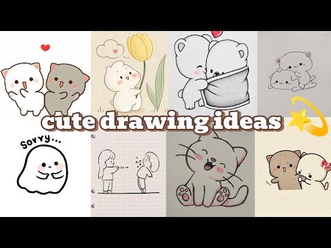 “Super Easy & Cute Doodles Anyone Can Draw! 🐰🌸”#CuteDrawings #DrawingIdeas #EasyDoodles#viral