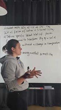 GCSE Physics - Specific latent heat question #myedspace #myedspacephysics #physics #gcses