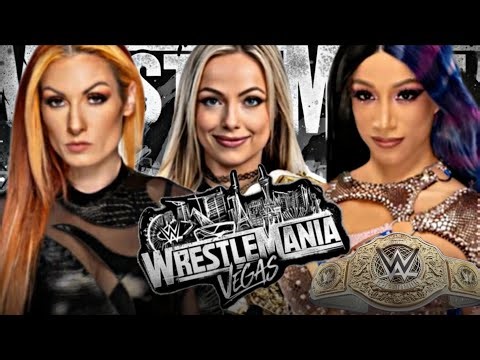 WWE 2K25-Wrestlemania N2-Liv Morgan vs Becky Lynch vs Mercedes Moné-Women's World Championship