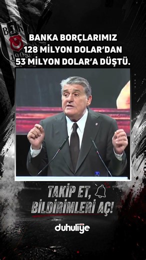 Serdal Adalı: "Our bank debts, which were 128 million dollars, have now fallen to the 53 million ...