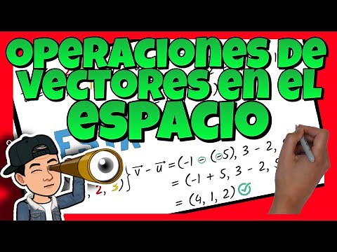 🔴 OPERACIONES con VECTORES | Geometría en el espacio