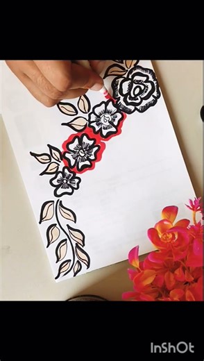 Beautiful Hindi front page design😍 #trending #shorts #viral #diy #cute #frontpage