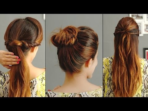 3 Quick And Easy Hairstyles For Greasy Hair