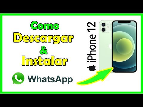 Como instalar WhatsApp iPhone 12, como descargar whatsapp iphone 12