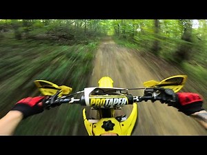 Two Stroke Woods Riding | RM125 Wide Open