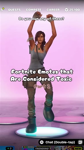 I’ve seen some of these be used in toxic way hence why they are added. What emote do you think is toxic?? #fortnite #fyp #toxic #emotes #viral