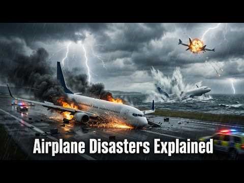 Airplane Disasters Explained: The Final Moments Before Crash #fyp #disaster #accident #crash