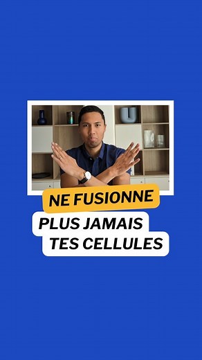 47K views · 620 reactions | Arrête de fusionner tes cellules dans...