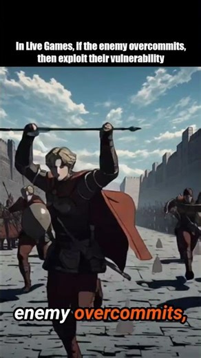 12 In Live Games, if the enemy overcommits, then exploit their vulnerability REV2