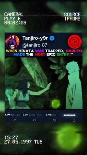 ❤️ “When Naruto Saved Hinata’s Life!”
