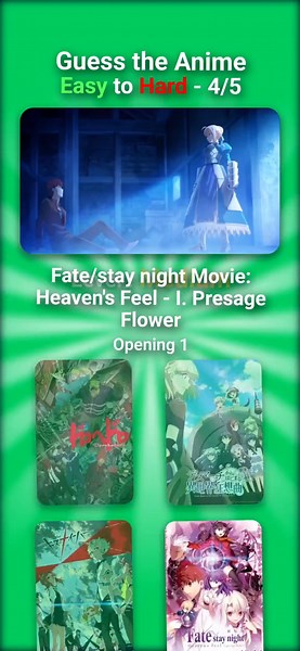 Anime Music Quiz: Opening Songs from Easy to Hard