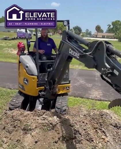 Excavating for City Water Connection in Cape Coral, FL | Elevate Home Services