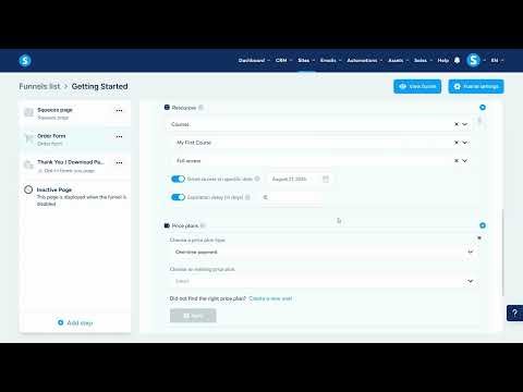 How to sell an online course | Systeme.io tutorials