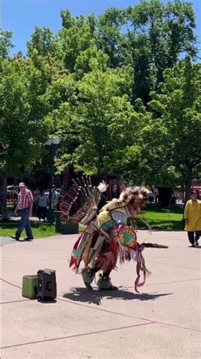 Traditional dance form performed by local artist in New Mexico #dance #travel #traditional #art