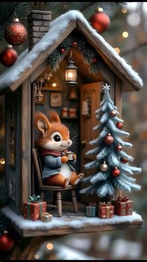 Digital Creator | AI Art & Animations | Inara 🇱🇻 on Instagram: "Good morning!✨Good vibes !✨ I wish everyone a wonderful sunny day and a great mood!☕️💖☀️ Created with @polloai #goodvibes #goodday#goodmorning #winterwonderland #wintermagic #happymood #cozytime #whimsical #cuteanimals #animation"