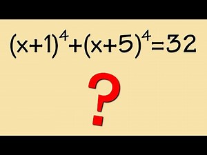 How to solve a hard equation easily! (the 2nd trick)