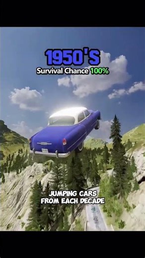 1930,1940.1950.1960 car survival chance #bngdrive #car #drifting