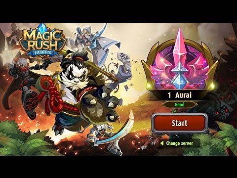Magic Rush: Heroes Gameplay IOS / Android