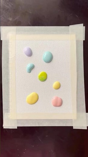 Easy acrylic painting on canvas for kids and beginners #stepbystep #tutorial #creative #artideas diy