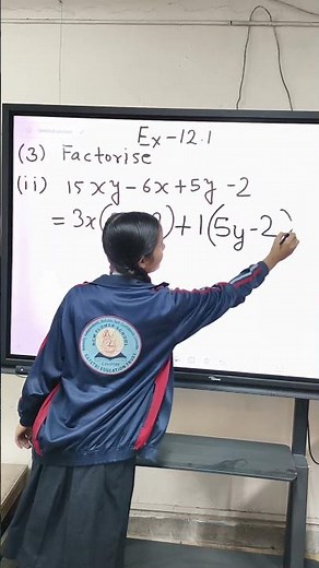 class 8th Maths Chapter 12 Factorisation, exercise 12.1 question number 3(2)