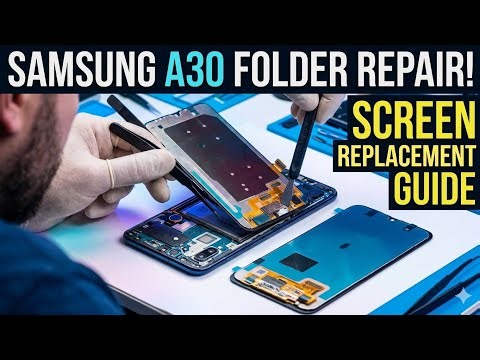 Samsung Galaxy A30 Screen & Folder Replacement | Professional Repair Service