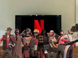 (TF2 15.ai) A debate about what cartoon movie to watch on Netflix.