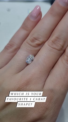1.1K views · 11 reactions | All of these diamonds are 1.0 carat in weight with the perfect cut grade but with very different GIA graded colour and clarity... can you tell the difference? | Samara James | Facebook