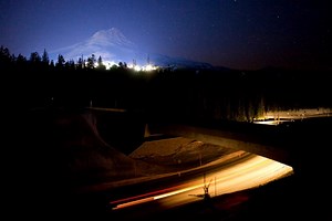 Mount Hood, Highway 35 Time Lapse