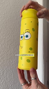 🧽 Hol dir den exklusiven SpongeBob Thermoshaker – hält dein HOLY Hydration® & HOLY Iced Tea® eisgekühlt oder angenehm warm! 🙌 | HOLY