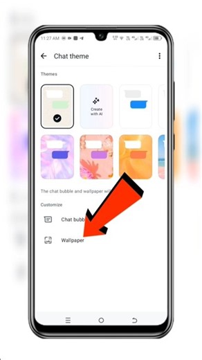 How To Change Whatsapp Wallpaper | #shorts
