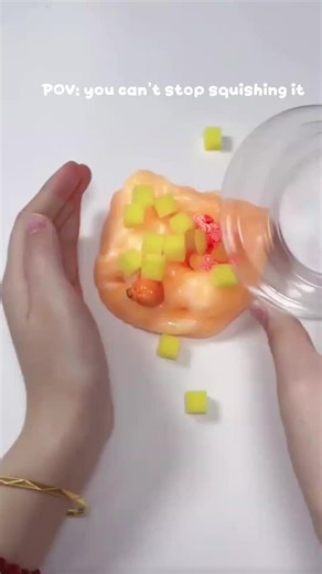 DIY Stress Relief Slime with Clay - Satisfying ASMR