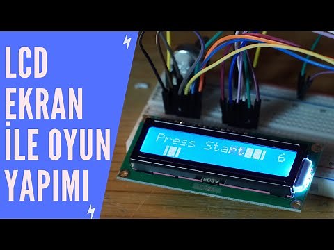 LCD Ekran ile Oyun Yapımı