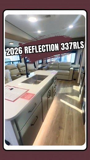 2026 Reflection 337RLS! #granddesign #reflection #fifthwheel #trailers #camping #canada #travel | Layzee Acres RV Sales