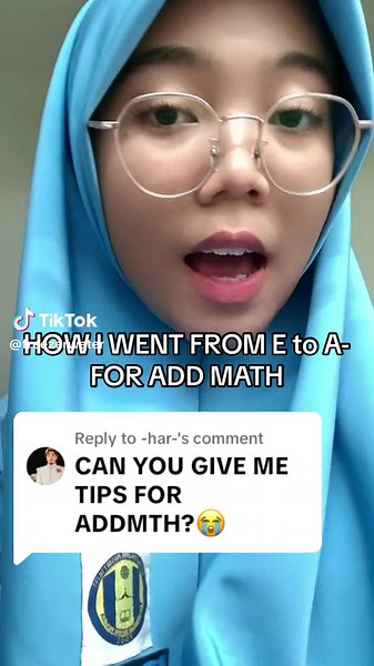 How to Improve Your Add Math Score from E to A-