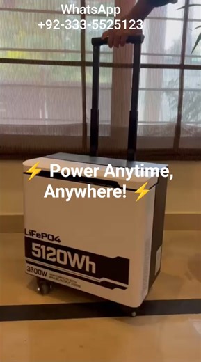 Power anytime anywhere #portablepower