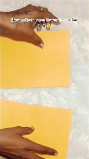 Easy homemade pepar flower||decoration idea #song #shorts #diy #paper #craft #homedecor
