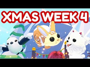 🔴 How To Get WEEK 4 Christmas Pets - Bunny Swirl, Samoyed, Japanese Snow Fairy #roblox #adoptme