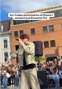 Xav Trudeau Live at Ottawa Shawarma Fest — ByWard Market Highlights