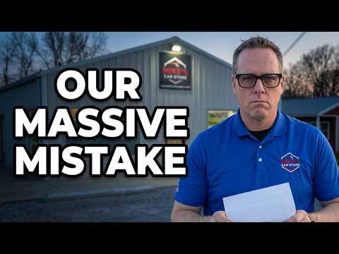 We Made a Massive Mistake. We Owe You an Apology!
