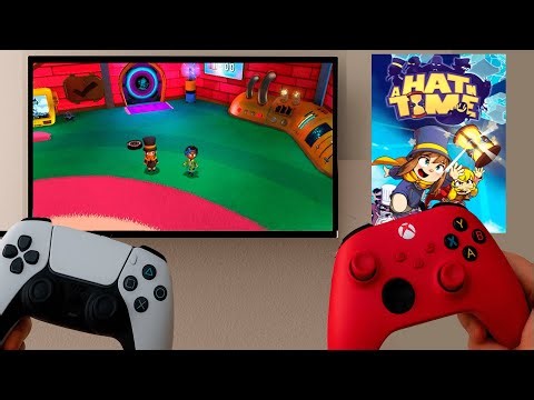 Como jugar A HAT IN TIME de 2 jugadores en una pantalla (CUALQUIER PLATAFORMA)