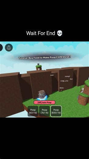 Poop king 👑 Roblox #roblox #poop #viral #robloxfriends #fyp