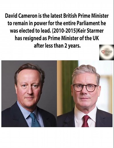 David Cameron’s Record Still Stands as UK PMs Keep Falling 👀 #Shorts